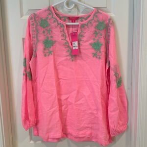 Lilly Pulitzer Linen Tunic
